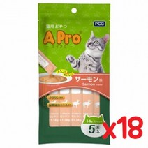 RT (6개묶음)짜먹는 간식 5p(연어) x3개 묶음 애완동물, 단품