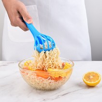 칼국수제면기 가정용 제면 자동 업소용 국수제조기 다기능 3 in 1 계란 거품기 음료 믹서 교반기 나일론 국수 집게 파스타 스파게티 음식 클립 주방 도구 개, [01] 1PC Random