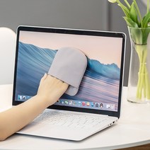 모니터 카메라렌즈 먼지청소 융 천 장갑형 클리너