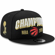 토론토 랩터스 뉴에라 NBA 파이널 월드 챔피언 라커룸 모자 스냅백
