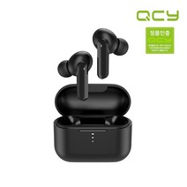 QCY 정품 블루투스이어폰 QCY T11, QCY T11 화이트+가죽파우치