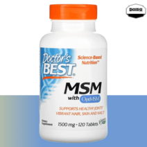 닥터스베스트 MSM 식이유황 엠에스엠 옵티MSM NSM 1500mg 120정