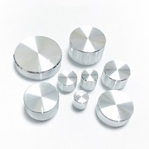 커넥터 부속품 하이 엔드 알루미늄 합금 전위차계 노브 캡 인코더 볼륨 컨트롤 6mm 샤프트 홀 노브 용 오디오 노브 (널드 샤프트 직경), 13x13mm(디)