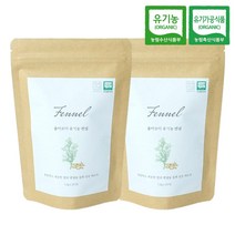 올바르다 유기농 펜넬 차 티 티백, 2봉, 25개입, 1g