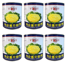 용차 죽순채통조림 중식통조림, 6개입, 2.8kg
