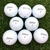 타이틀리스트 pro v1 화이트 A-급 50알 3피스 4피스 순수 물세척 필드용 깨끗한 로스트볼