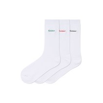 [커버낫 본사]어센틱 3-PACK 삭스 화이트