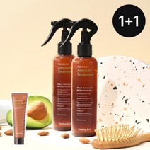 [1+1] 힐링버드 울트라 프로틴 노워시 앰플트리트먼트 200ml+데미지 케어 트리트먼트 30ml, FREE