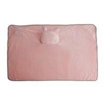 휴대용 전기 담요 차박 온열 USB, 72CM/X115CM, 핑크 토끼