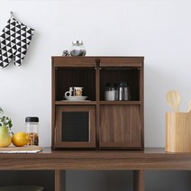 마켓비 FILMON 미니수납장 4문 4242 NFM4242, 02. 미들브라운