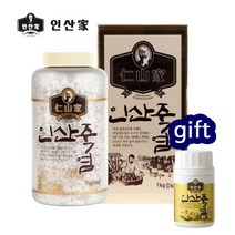 인산가 9회 죽염 고체 1kg+ 80g 추가증정 (휴대용기 증정), 1개