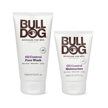 Bulldog Mens Skincare and Grooming 오일 컨트롤 스타터 키트 2개 306921, Oil Control