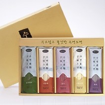 수연소면 오색 국수 1.5kg 5종 150gX10봉 1세트 잔치국수 답례품, 단품