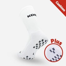 위풋 WEFOOT 더블 논슬립 PLUS 크루 삭스 (KOREA) 국대 양말 화이트