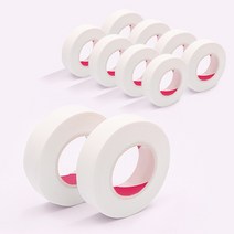 뷰티링크 니치반 테이프 10개 속눈썹연장 속눈썹재료 부자재 저자극 유키반 니찌반, 저자극 투명테이프 10개 묶음