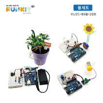 아두이노 스타트 스마트팜 만들기, 우노보드+100CM 우노케이블+다기능 실험거치대(S)
