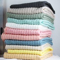 퀼트가게대폭 양면 100수 모달 아이 침구 줄 누빔 천 원단, 겨자