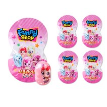 캐치티니핑 서프라이즈 오뚝이 캔디, 10g, 5개