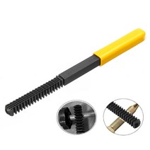 스레드 수리 복원 파일 메트릭 파이프 볼트 치아 교정 하드웨어 라이더 자전거 핸드 DIY 도구 역학용