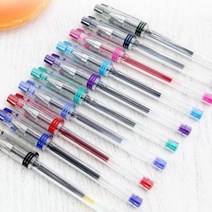 동아 파인테크 캡 0.25 0.3 중성펜 잉크펜, 0.4mm-적색(13)