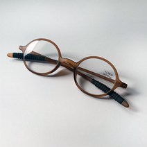 심플 남녀공용 실리콘 돋보기안경테 부모님 휴대용 독서 안경테, 컬러-브라운