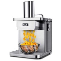 깍두기써는기계 업소용 김장 식당 야채 절단기 사각무, 250W 6mm 칼망
