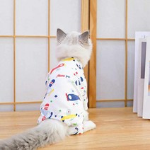 강아지옷 방지하다 포메 요크셔 고양이옷 털빠짐을 푸들 티셔츠 비숑, 풀버전 비행기사각복