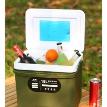 대용량 캠핑 아이스박스 보온보냉 쿨러백 사이즈별 친환경 가성비 휴대용 낚시박스 차박 쿨러백, 24리터녹색+ 아이스팩 10개