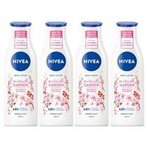 니베아 미라클 가든 체리 블로썸 레드 베리 바디로션 250ml 4팩 Kirschblute, 1개