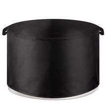 야외 화덕 보호 쉘터 커버 솔로 스토브 본파이어와 호환 600D 화덕 55.9cm(22인치) 원형 방수 커버 캠핑을 위한 훌륭한 화덕 액세서리 블랙, 27 Inch/Yukon