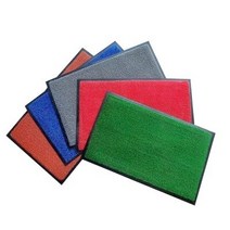 고급 인조잔디 현관매트 50X80cm 레드