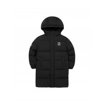 MLB KIDS 베이직 중경량 구스 롱패딩 NY (Black)