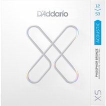 [심로악기] 공식수입정품 다다리오(Daddario) XSAPB1253 어쿠스틱기타스트링 기타줄, 3개 (1개당 26,700)