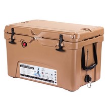 낚시쿨러 로토몰드 물고기 쿨러 박스 피크닉 및 낚시 아이스 45QT, 2.Camo