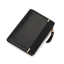 DFMEI 클래식 반지갑 여성 동전지갑 스크럽 여성 푸 지갑 머니클립 여purse