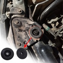 닛산 x-trail t30 t31 t32 rogue s35 마운트 고무 라디에이터 부싱, 검은색