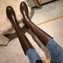 여성용 웨스턴 롱부츠 하늘비즈 C31 W188S818