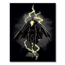 Desperate Enterprises 원더 우먼 - 커버 No.1 주석 사인 향수를 불러일으키는 빈티지 금속 벽 장식 미국산, Black Adam