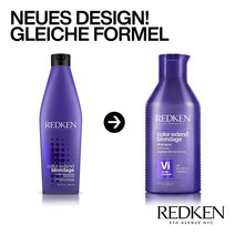 REDKEN샴푸Redken Hair Shampoo for Blonde and Bleached without Yellow Tinte Color Extend 샴푸 1 x 3, 한개옵션0