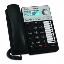 AT&T ML17929 2라인 유선 전화기 블랙, Without Answering System, Without Answering System