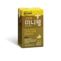 메디푸드 고단백 미니웰 환자식, 24팩, 4kg