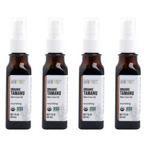 아우라카시아 퓨어 에센셜 오일 너리싱 타마누 오일 베트남, 30ml, 4개