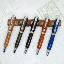 [펜트리]트리톤 우드만년필 [이니셜무료각인]고급선물용펜 우드펜, M, 2.레드하트