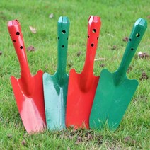 삽 핸들 작은 철 흙손 원예 potting 토양 국자 손 흙손 토양 파는 사람 꽃 1세트