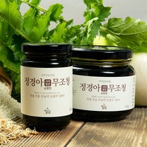 내몸의 청소부 서리맞은 순한맛 무조청 마늘생강도라지수수서리맞은무가 들어간 특별한 조청 550g 지리산농부들, 1병, 250g