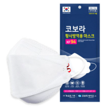 코보라 황사방역마스크 KF94 (대형/화이트) 50매