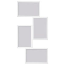 이케아 정품 YLLEVAD 윌레바드 콜라주액자4칸, 1.화이트 804.252.74