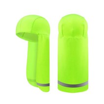 냉각 캡 탄성 태양 그늘 모자 목 보호대 넓은 챙 하드 자외선 차단 낚시 승마 커버, [01] green
