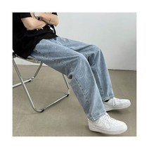 남성 스판 와이드 통 스키니 청바지 남성용 디자인 미드 웨이스트 오버사이즈 청바지 지퍼 플라이 스트레이트 데님 팬츠 얼짱 십대 스타일 얼짱 스트리트웨어