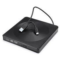 외장 씨디롬 cd리더기 블루레이odd 노트북 cd롬 cd룸 외장odd 외부 dvd 드라이브 광 드라이브 type-c usb 3.0 rom 플레이어 -rw 버너 라이터 리더 pc, 협력사, 보여진 바와 같이